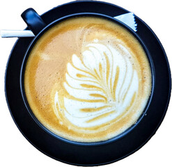 Isolated coffee cup on white background in high resolution PNG format. Ideal for cafe menus, branding, packaging, and digital design projects. Clean, minimal, and versatile coffee image.