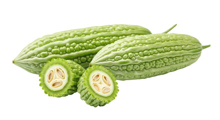 Isolated Bitter Melons
