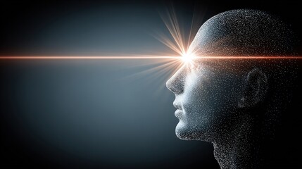 Illuminating Digital Human Profile Representing Artificial Intelligence and Technological Advancements in Science and Business