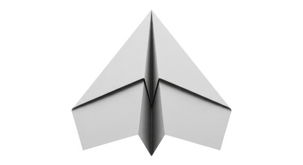 Isolated Paper Airplane