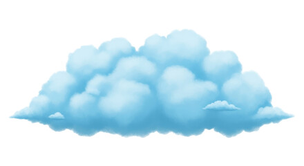 Isolated Puffy Cloud