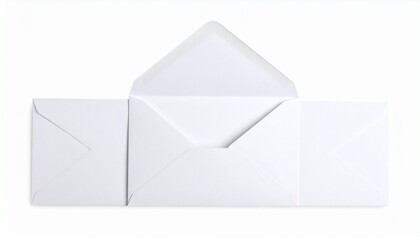 envelope on white