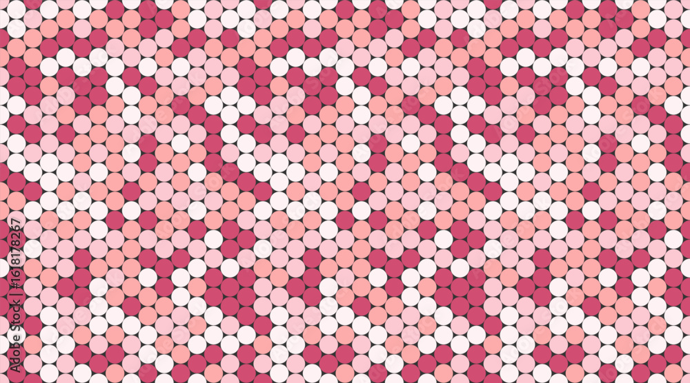 Poster abstract pink and white dotted pattern. geometric design with subtle diagonal lines creates a modern