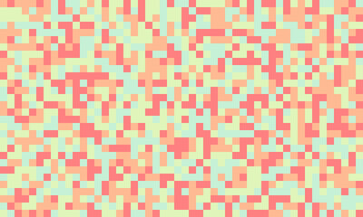 Abstract pastel pixel art background.  Perfect for websites, presentations, or print projects needing a modern, playful, and subtly textured design.