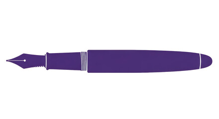 Isolated fountain pen