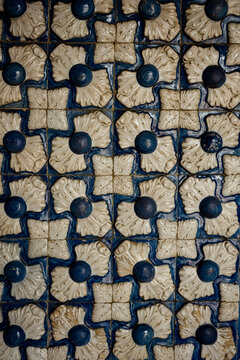 Lissabon Sintra Parque e Pal&aacute;cio Nacional da Pena Fliesen Details