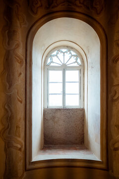 Lissabon Sintra Parque e Pal&aacute;cio Nacional da Pena Fenster