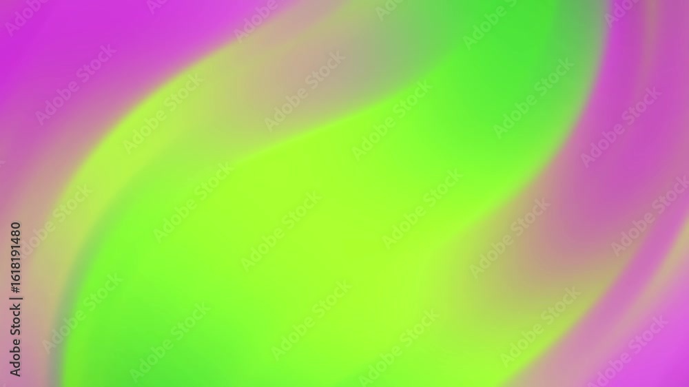 Aufkleber abstracts abstract background animation with vibrant green and magenta hues flowing in a dynamic mot