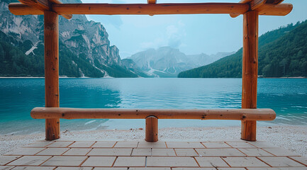 view from the window of a mountain