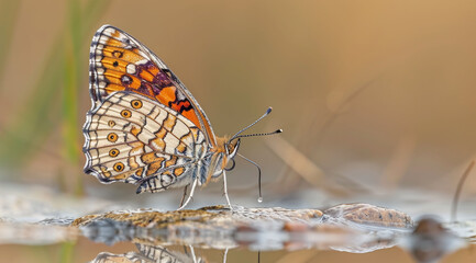 butterfly on a leaf
