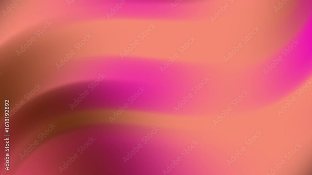 Aufkleber abstracts abstract background featuring smooth, flowing waves of pink and peach, creating a vibrant 