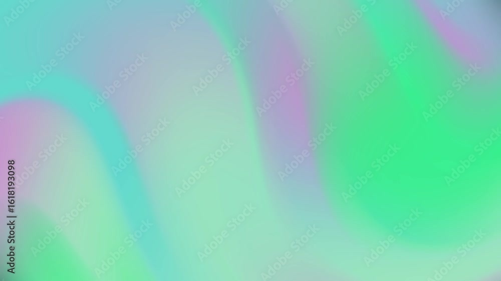 Aufkleber abstracts soft gradient animation featuring a blend of pastel hues, creating a calming and visually 