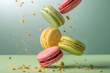 A flying Macaroons
