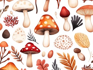 秋の菌類の調べ