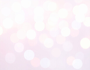 Soft Pink Bokeh Light Background with Gentle Glow

