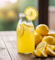 lemon juice and lemons
