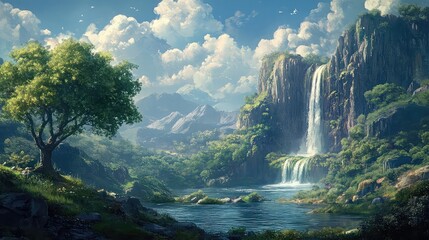 Fantasy landscapes with enchanted forests, magical skies, and mythical terrains rendered in detailed sketch form for storytelling, world-building, and visual development artwork.