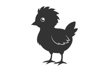 baby-bird -black-illustration-silhouette-vector