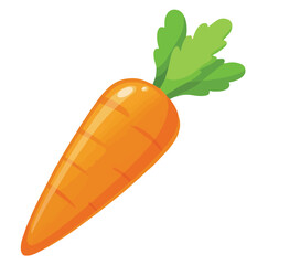 carrot with leaf