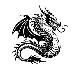 black dragon tattoo