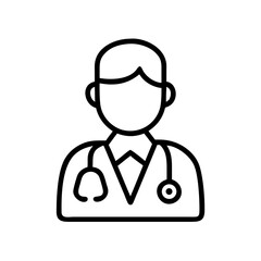 Obraz premium Fitness and health doctor icon transparent background