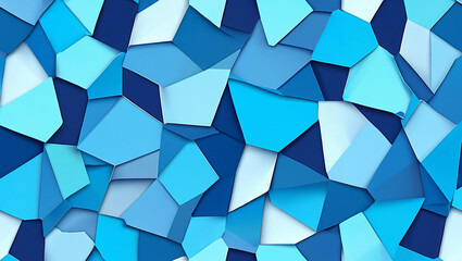 abstract blue background with triangles