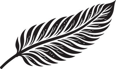 Obraz premium Elegant Feather Silhouette Bundle 