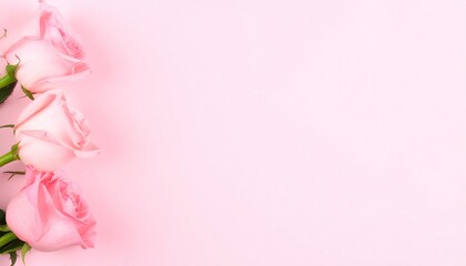 Fototapeta premium Light pink gradient background with soft transition toward darker pink edges, minimalist abstract design