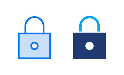 Lock icon vector illustration. Padlock sign and symbol. Encryption icon. Security symbol