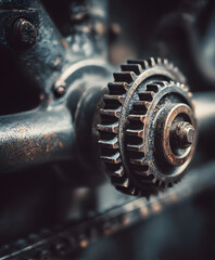 gear in a close-up device