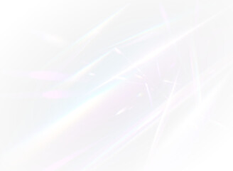 Crystal, dispersion, light, blur, overlay PNG rainbow spectrum effect. PNG Overlay transparent prism glow and refraction shine for aurora, magic, or futuristic decoration.