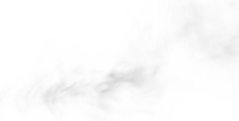Smoke, cloud, white, isolate, mist PNG on transparent background. PNG Overlay of soft fog texture for design, explosion effects, fire, horror scenes, and cinematic atmospheric use.