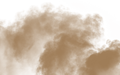 Dirt, natural, smoke, overlay, sand PNG with transparent background. PNG brown dust storm texture for desert wind, pollution, explosion, and realistic atmospheric effects.