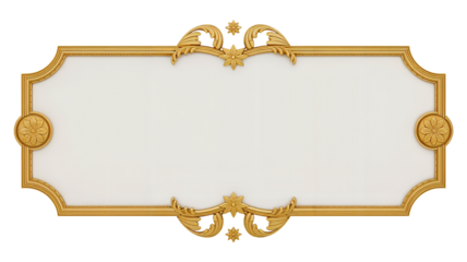 Elegant Vintage Gold Baroque Decorative Picture Frame