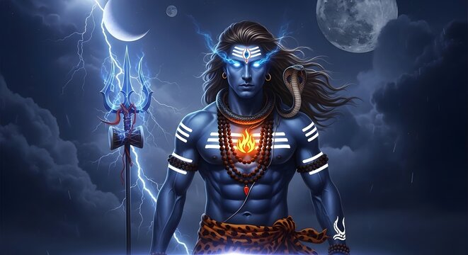 Shiva hindu god wallpaper hd image for desktop and mobile background spiritual art india