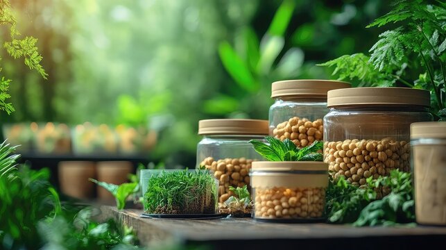 Eco-packaging solutions using compostable recyclable biodegradable materials replace plastic in product shipping helping brands minimize waste and support green practices