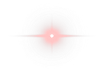Star, sparkle, flare, ray, night PNG red light with transparent background. PNG Overlay shine for christmas, holiday, celebration, magic, and festive bright decoration.