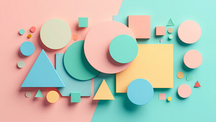 Obraz premium Bright, colorful circles create a dynamic business infographic design, perfect for a modern web banner or presentation template