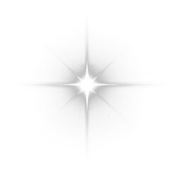 Light, star, flash, glow, shine with starlight sparkle in PNG format, perfect overlay for...