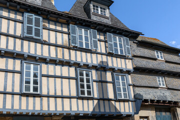 Ville de Quimper dans le département du Finistère en Bretagne