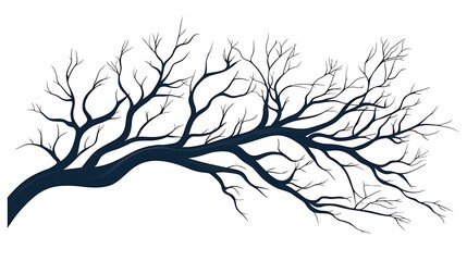 冬の黒枝の詩