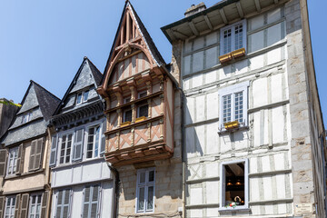 Ville de Quimper dans le département du Finistère en Bretagne
