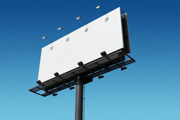 Outdoor light boxes billboards displays screen and giant advertisements mockup photo E-commerce marketing poster Background shooting scene