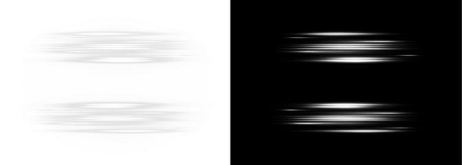 Line, effect, flash, shine, light shiny white PNG flare with horizontal streaks and transparent Overlay. Ideal for snowy Christmas backgrounds, festive light rays, or magical winter scenes.