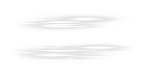 Line, effect, flash, shine, light shiny white PNG flare with horizontal streaks and transparent Overlay. Ideal for snowy Christmas backgrounds, festive light rays, or magical winter scenes.