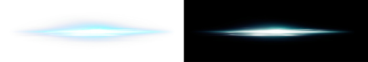 Light, beam, blue, PNG, speed abstract blue light beam PNG with glow on dark. Use this transparent Overlay for technology, space, or luminous motion backgrounds.