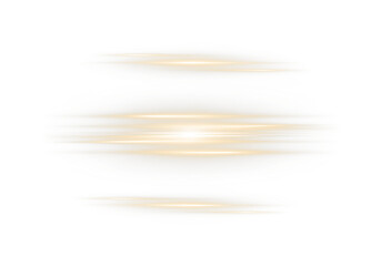Light, gold, line, flare, effect golden light line PNG with shiny flare and sparkles. Transparent...