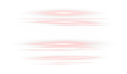Red, light, speed, line, motion fast glowing red lines PNG with neon blur and flare. Futuristic streak PNG Overlay for transparent backgrounds, tech effects, or LED-inspired motion visuals.