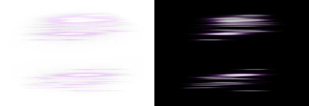 Pink, light, speed, line, motion neon glowing PNG with transparent background. This vibrant PNG Overlay adds fast light trails and dynamic energy to creative design scenes.