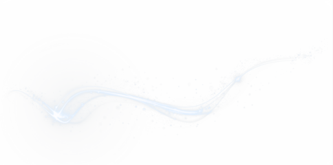 Blue, wave, wind, light, line abstract blue light swirl PNG with motion lines. PNG Overlay adds speed, twirl, and sparkle on transparent design for sci-fi and digital visuals.